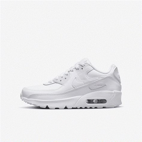 Airmax 90s, Nike Air Max 90 Ltr, Nike Air Max 90s, All White Sneakers, Nike Air Max White, Tenis Nike, Nike Tennis Shoes, Cute Nikes, Nike Kids