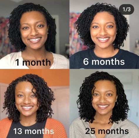 Dreadlock Sizes Chart, Sister Locs On 4c Hair, Microloc Progress, Medium Microlocs, Micro Locs Styles, Short Microlocs Styles, Short Microlocs, Microlocs Inspiration, Microlocs Hairstyles