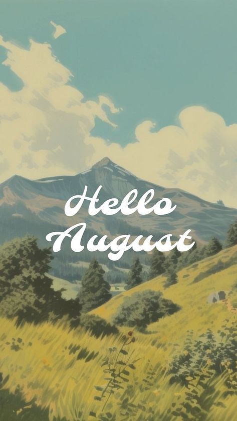 Hello August Facebook story template | premium image by rawpixel.com / Miiruuku Facebook Story, Summer Aesthetics, Hello August, Aesthetic Quote, Quote Wallpaper, Awesome Designs, Lovely Quote, Best Templates, Story Template