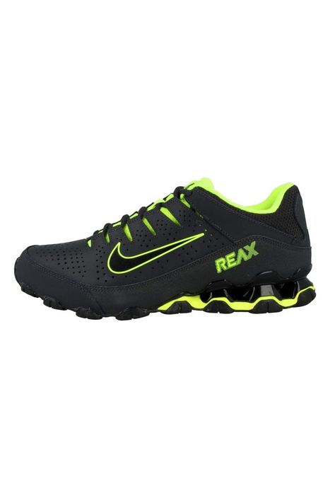 The Nike Reax 8 training shoes boast comfortable and responsive cushioning with a lightweight, locked-down upper. The sneaker features Dynamic midfoot lacing system provides a secure fit; Padded collar & tongue. Made in Indonesia. Nike Reax 8 Tr, Mens Crosses, Athletic Sneakers, Cross Training, Training Shoes, Shoe Brands, Nike Men, Nike Shoes, Sneakers Nike