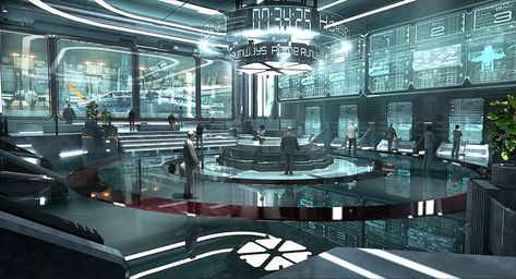 Scifi Interior, Spaceship Interior, Sci Fi City, Sci Fi Environment, Games Design, Futuristic Interior, 카드 �디자인, Futuristic Art, Futuristic City