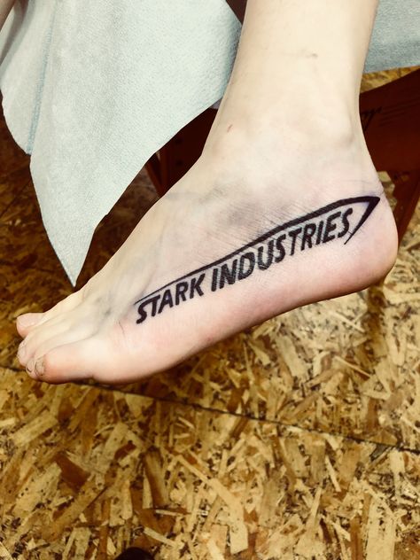 Batman Tattoos For Women, Iron Man Tattoo Ideas, Marvel Inspired Tattoos, Mj Tattoo, Sunday Tattoo, Iron Man Quotes, Iron Man Vs Captain America, Mine Tattoo, Ironman Tattoo