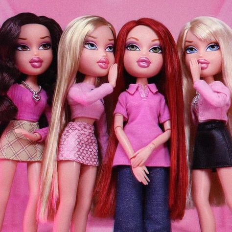 Bratz on Instagram: "Get in loser, cuz’ the Plastics have gone literally, full-on plastic! 👄💕🚗 Limited edition Bratz x Mean Girls dolls are coming soon!
 
Launching on the following dates at 8am PST on Bratz.com, Amazon EU and UK, and Corte Ingles.
 
👚Cady – Oct 3
🍫 Regina – Oct 17
🌧️ Karen & Gretchen 2-Pack – Oct 31
 
International shipping will be available on bratz.com, including Australia, Canada, France, Mexico, New Zealand, Ireland, Spain, US, Germany, and Italy.
 
Express your passion for fetch fashion! 👄💕 #bratz #meangirls" Barbiecore Aesthetic, Trashy 2000s, Bratz Aesthetic, The Plastics, Brat Doll, Bratz Girls, Holiday Wishlist, Get In Loser, Doll Aesthetic