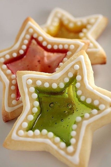 Window Cookies, Star Window, Stained Glass Cookies, Christmas Goodies, Noel Christmas, Decorated Cookies, Holiday Baking, Holiday Treats, Christmas Treats