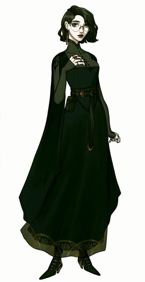 Victorian Character Art, Gothic Character Design, Victorian Character Design, Female Wizard, Gothic Characters, Spy Outfit, Fantasy Witch, Witch Outfit, Dress Drawing