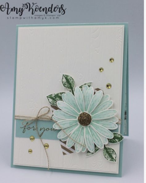 Daisy Delight Stampin' Up, Daisy Cards, Happy Wishes, Color Challenge, Punch Cards, Stamping Up Cards, Pretty Cards, Handmade Birthday Cards, Floral Cards