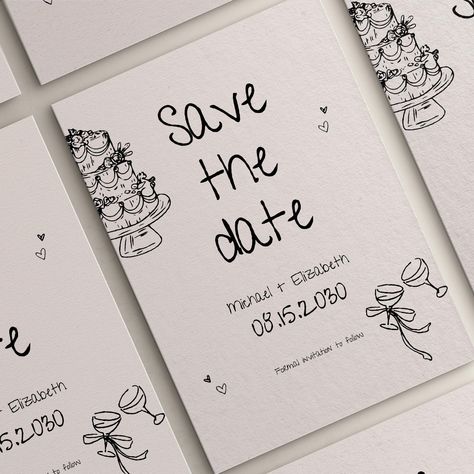 Diy save the dates