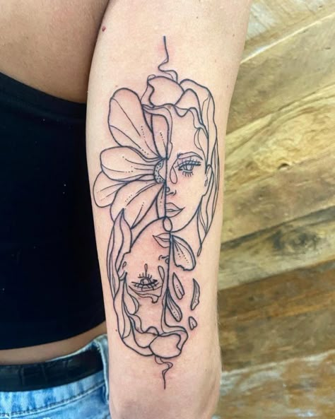 Feeling Trapped Tattoos, Tattoos For Independent Women, Bi Polar Tattoos, Twins Tattoo, Underarm Tattoo, Awareness Tattoo, Health Tattoo, Mom Tattoo, Ribbon Tattoos