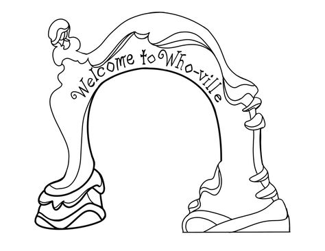 Whoville Sign, Who Ville, Whoville Christmas Decorations, The Grinch Who Stole Christmas, Grinch Coloring Pages, Grinch Characters, Grinch Decorations, Whoville Christmas, Grinch Who Stole Christmas