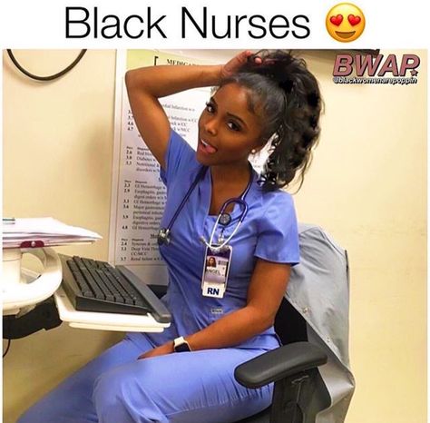 Pinterest::BriaAngelique Black Nurse, Nurse Inspiration, Nurse Aesthetic, Black Excellence, Black Is Beautiful, The Wall, Scrubs, A Woman, Black Women