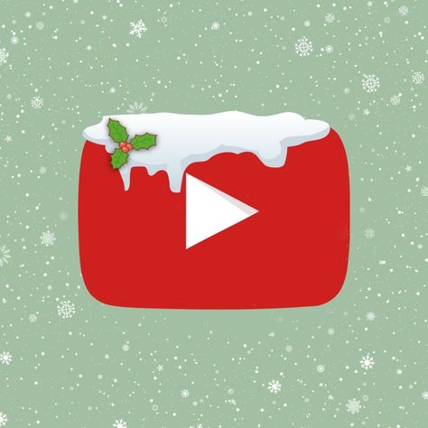 Cute Christmas Icons For Apps, Youtube Christmas Icon, Aesthetic Christmas Icons For Apps, Christmas Tiktok Icon, Christmas Youtube Icon, Christmas App Widgets, Christmas Apps Icons, Christmas Ios Icons, Holiday App Icons