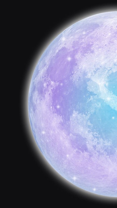 Purple Space Iphone Wallpaper, Purple Planet Wallpaper, Purple Moon Aesthetic, Purple Moon Wallpaper, Mystic Wallpaper, Album Cover Wallpaper Collage, Iphone Lockscreen Wallpaper, Planets Wallpaper, 1080p Anime Wallpaper