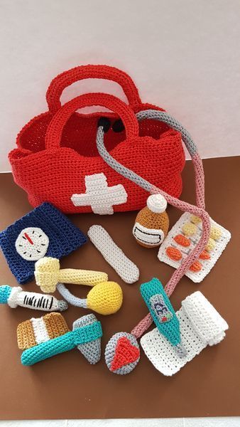 Crochet Dramatic Play, Crochet Egg Carton, Crochet Toy Set, Interactive Crochet Toys, Crochet Toys For Toddlers, Crochet Gifts For Toddlers, Crochet Learning Toys, Crochet Play Sets, Crochet Toys For Kids