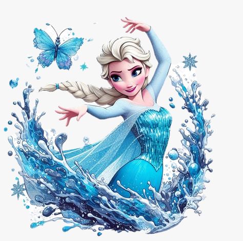 Frozen Sublimation Designs, Frozen Pictures Disney, Elsa Coloring Pages Free Printable, Elsa Artwork, Elsa Frozen Pictures, Frozen Elsa Cake Topper, Frozen Png, Frozen Banner, Elsa Images