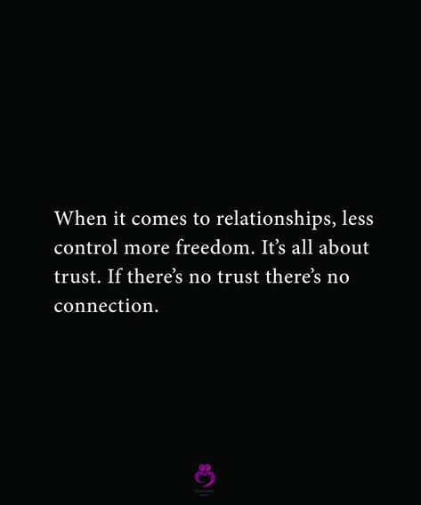 When it comes to relationships, less
control more freedom. It’s all about
trust. If there’s no trust there’s no
connection.
#relationshipquotes #womenquotes A Relationship Without Trust, No Trust In Relationship Quotes, Zero Trust Quotes, Freedom From Relationship Quotes, Freedom In Relationships, Freedom In Relationships Quotes, No Trust Quotes Relationships, No Trust Quotes, Controlling Relationships Quotes