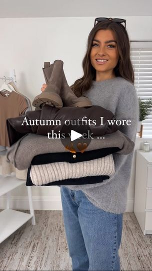 56K views · 4.3K reactions | Happy Sunday angels! ❤️ Autumn outfits of the week 🥰 Which day is your favourite!? 🤎🍂 

#outfitsoftheweek #outfits #autumnfashion 

🗝️ Style styling stylist basic basics capsule wardrobe idea ideas fashion inspo inspiration ootd outfit of the day grwm get ready with me getting dressed reel mix and match easy to put together staple simple minimal monochrome neutral tones classic classy chic smart casual dressy office work wear attire corporate teacher blogger transitional autumn fall looks | India-Rose 🦋 Chic Smart Casual, Basics Capsule Wardrobe, Basics Capsule, Minimal Monochrome, India Rose, Office Work Wear, Casual Dressy, Get Ready With Me, Weekly Outfits