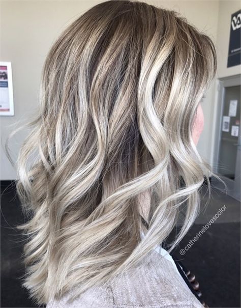 Color Balayage Brunette, Balayage Step By Step, Hair Color Spring, Grad Hair, Color Balayage, Hair 2018, Medium Hairstyles, Balayage Brunette, Brown Blonde Hair