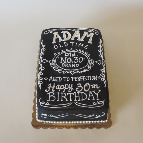 30 Year Old Birthday Cake Men, Birthday Cake For 30 Year Old Man, Aged To Perfection Cake, Jack Daniels Cake, Beer Cakes, Wine Cake, Vintage Birthday Parties, 60 Birthday, 80 Birthday Cake