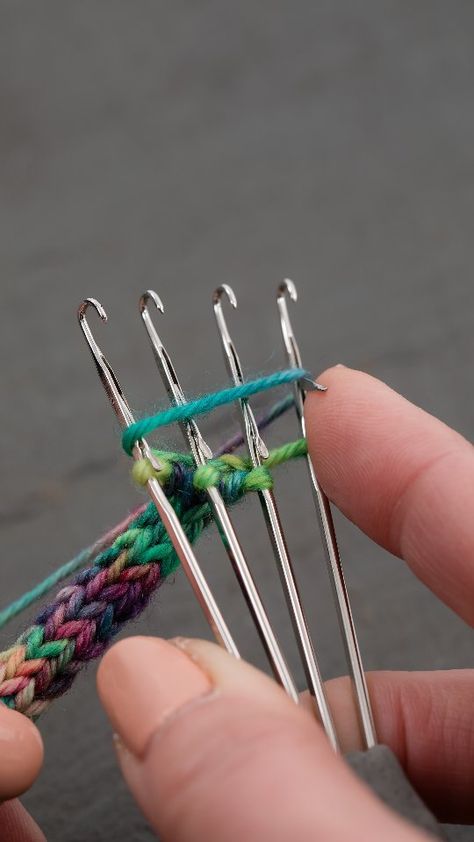 Laura Nelkin (aka Lola!) | Turns out you can make a 4-stitch I-Cord tool, too! If you've been playing with a 3-stitch tool and wish your cord was a little beefier… | Instagram Crochet Cords, Give Too Much, Lucet, Crochet Cord, I Cord, You Want Me, Knitting Techniques, Loom Knitting, I Made It