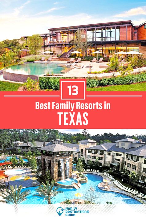 Want ideas for a family vacation to Texas? We’re FamilyDestinationsGuide, and we’re here to help: Discover Texas’s best resorts for families - so you get memories that last a lifetime! #texas #texasvacation #texaswithkids #familyvacation Resorts In Texas, Texas Resorts, Family Vacations In Texas, Resorts For Kids, Houston Hotels, Kid Friendly Resorts, Dallas Hotels, Best Family Resorts, Texas Vacations