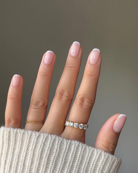 Short Squoval, Nail Journey, Old Money Nails, Money Nails, Wedding Manicure, Milky Nails, Formal Nails, Casual Nails, Blush Nails