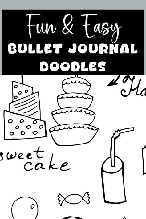 Here are some fun & easy bullet journal doodles to get your creative juices flowing. The bullet journal doodles here easy to follow. Bullet Journal Doodles Ideas, Easy Bullet Journal Doodles, Minimalist Bullet Journal Ideas, Plant Doodles, Minimalist Bullet Journal, Doodles Ideas, Plant Doodle, Literacy Worksheets, Literacy Games