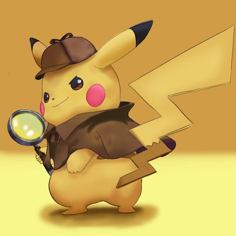 ArtStation - Detective Pikachu Fanart., Shayan Dasgupta Pikachu Fanart, Wallpaper Pikachu, Katamari Damacy, Pikachu Drawing, Pika Pika, Detective Pikachu, Pikachu Art, Pikachu Wallpaper, Lego Dimensions