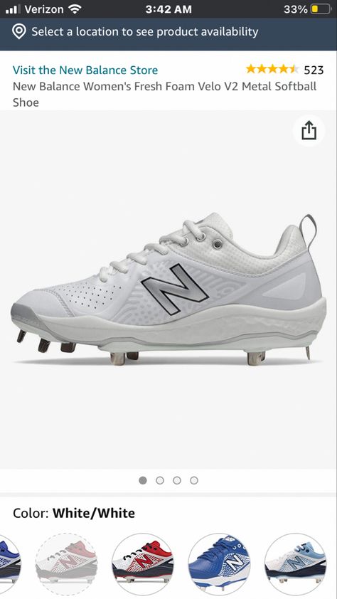 New Balance Store, Softball Shoes, Softball Equipment, Softball Cleats, New Balance Women, Girly Outfits, Softball, New Balance, Sport Shoes