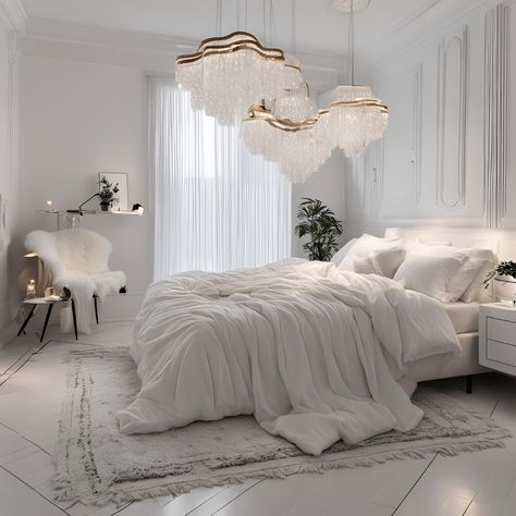 Dreamy bedroom inspo Gray Bedroom, Dreamy Bedrooms, White Bedroom, Bedroom Inspo, Bedroom Themes, Modern Bedroom, Bedroom Makeover, Grey And White, Bedroom