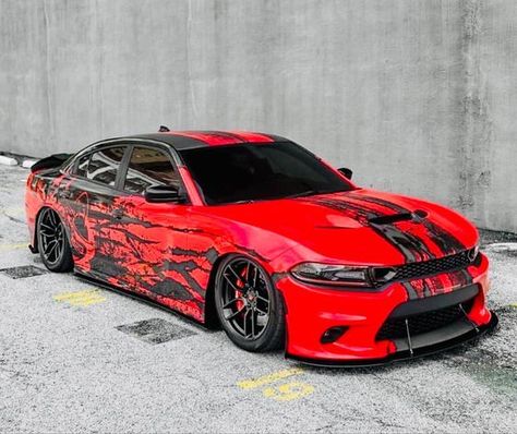 splash Wrap #charger #stripes #dodge #mopar #srt #scatpack #hellcat #decals #stance #americanmuscle #chargerfam #chargernation #moparornocar #dodgecharger #chargersrt Dodge Charger Wrap Ideas, Charger Wrap Ideas, Hellcat Charger, Dodge Charger Models, Charger Ideas, Chevy Camaro Zl1, Srt Demon, Charger Hellcat, Dodge Charger Hellcat