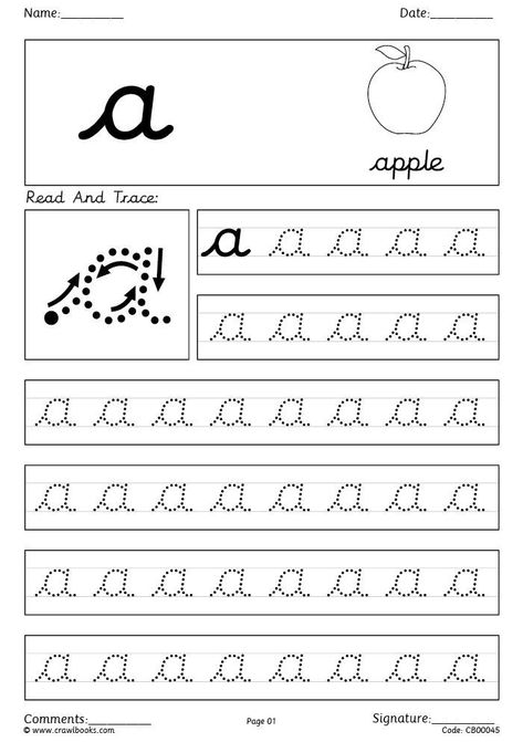 Cursive Small Letters Tracing, Small Cursive Letter Worksheet, Tracing Cursive Letters, Cursive Handwriting Sheets, Cursive Writing Book, Cursive Small Letters, Cursive A, Lowercase Cursive Letters, Capital Letters Worksheet