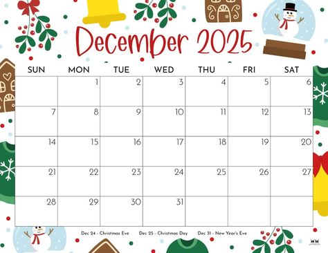 Select from 107 December 2025 calendars to stay organized during the busiest month of the year right up to the New Year! Print from home! 100% FREE! 2025 Cute Calendar Printable Free, 2025 Free Printable Calendar, May 2025 Calendar, 2025 Calendar Printable Free, December 2024 Calendar, December Calendar 2024, Printable December Calendar, Calender Printables, December Planner