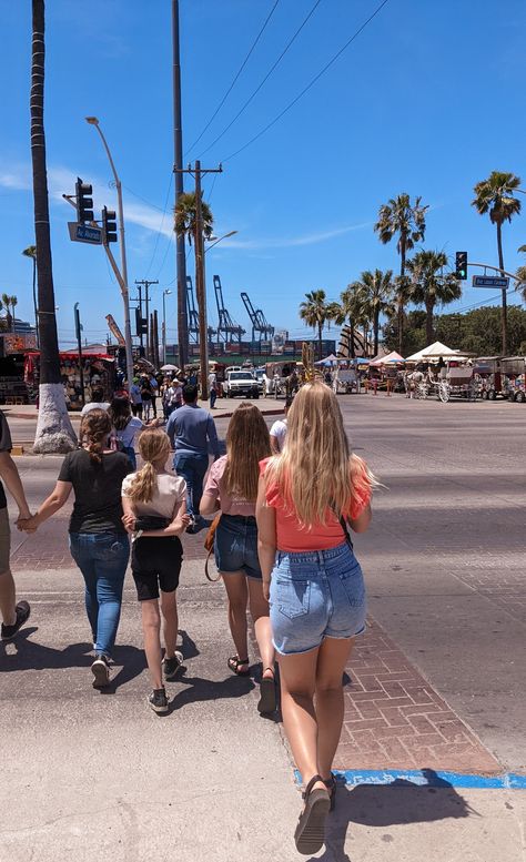 walking the streets of ensenada insta: jessica_dgraf Ensenada Mexico, Mexico Cruise, California Travel, Summer Travel, Walk On, The Streets, Trip Planning, New York Skyline, Times Square