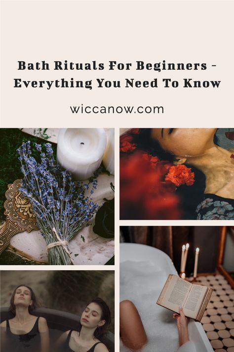 Witchcraft Bath Rituals, Bath Magic Spells, Ritual Bath Recipes Witchcraft, Bath Rituals Witch, Bath Witchcraft, Bath Spells, Witchcraft Crafts, Witch Bath, Bath Magic