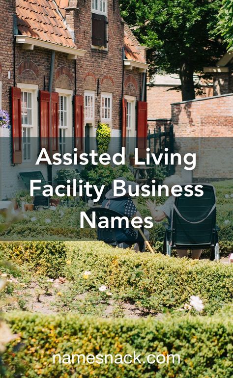 Residential Assisted Living Business, Assisted Living Homes, Christian Names, Catchy Names, Assisted Living Facility, Best Business Ideas, Senior Health, Great Names, Name Generator