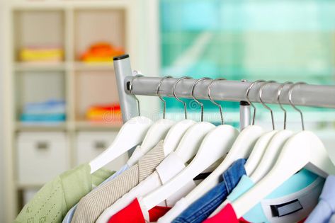 Clothes on hangers. Photo of hangers with different clothes in department , #Affiliate, #hangers, #Clothes, #Photo, #department, #clothes #ad Washers And Dryers, Hangers Clothes, Deer Park, Laundry Service, Dry Cleaners, Drop Off, Self Service, Dryers, Clothes Hanger