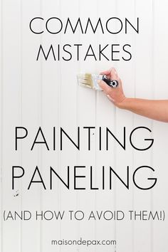 Painting Paneling Walls, Painting Paneling, Paint Wood Paneling, Painting Over Paneling, Paint Over Wood Paneling, Wood Paneling Makeover, Paneling Makeover, Painting Wood Paneling, Mdf Panel