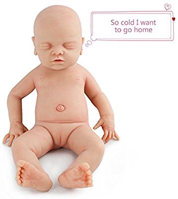 Amazon.com: Vollence 18 Inch Realistic Real Baby Doll,PVC Free,Full Body Silicone Baby Dolls,More Like Real Kids,Handmade Lifelike Soft Alive Baby Doll With Clothes - Girl: Toys & Games Baby Dolls That Look Real For Sale, Full Body Silicone Baby Dolls, Silicone Baby Dolls Full Body For Sale, My First Baby Doll, Silicone Baby Dolls Full Body For Sale Girls Cheap, Life Like Baby Dolls, Real Baby Dolls, Silicone Reborn Babies, Real Doll