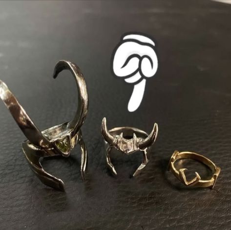 Marvel Accessories Aesthetic, Loki Jewelry, Loki Ring, Loki Symbol, Marvel Earrings, Marvel Jewelry, Fandom Jewelry, Marvel Clothes, Indie Jewelry