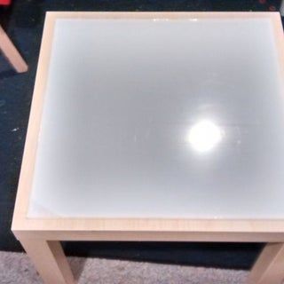 DIY Lightbox Build With Ikea Lack Table.: 7 Steps (with Pictures) Diy Light Table, Ikea Coffee, Ikea Coffee Table, Ikea Lack Table, Lack Table, Sensory Tubs, Diy Straw, Ikea Table, Sensory Lights