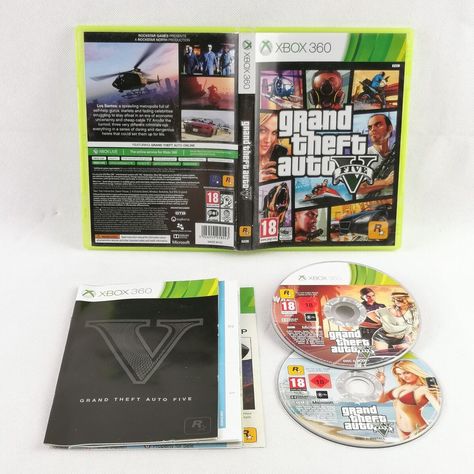 I just added a new item to eBay, Grand Theft Auto V GTA 5 Xbox 360 Complete PAL! #eBay #eBaySeller Gta 5 Xbox 360, Gta 5 Xbox, Trigger Happy, Rockstar Games, Review Games, Best Graphics, Gta 5, Grand Theft Auto, Xbox 360