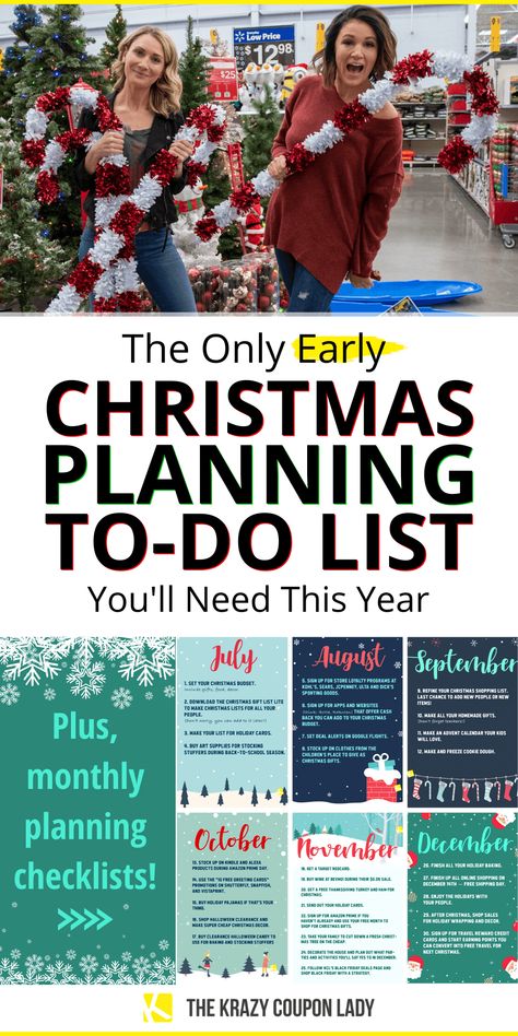 Christmas To Do List, Christmas Shopping List, Christmas Prep, Christmas Savings, For Christmas, Christmas Preparation, Christmas Organization, Savings Strategy, Christmas Planning