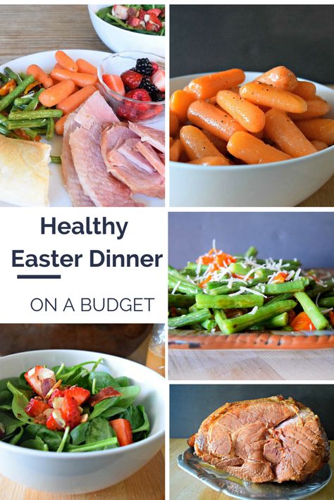 Healthy Easter Dinner on a Budget Healthy Easter Dinner, Healthy Easter Recipes, Easter Meal, Healthy Easter, Easter Dinner Recipes, Dinner On A Budget, Meat Dinners, Whole Food Diet, Healthy Diet Tips