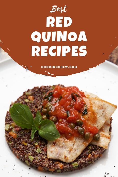 We’ve gathered all the best red quinoa recipes online, from vibrant quinoa salads to delectable breakfast bowls. Recipes With Red Quinoa, Red Quinoa Recipes Healthy, Red Quinoa Salad Recipes, Vegan Dinner Quinoa, Red Quinoa Recipes, Red Pepper Quinoa, Family Meals Easy, Flavorful Quinoa, Quinoa Fruit Salad