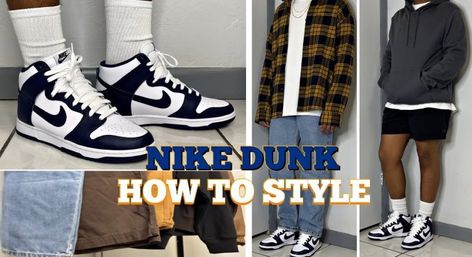 How to Wear Nike Dunk High? 11 Useful Best Tips Nike Dunk High Outfit, Dunk High Outfit, How To Wear Jordans, Cute Outfits With Shorts, Look Nike, Sneaker Cleaner, Nike Retro, Sneakers Looks, Nike Dunk High