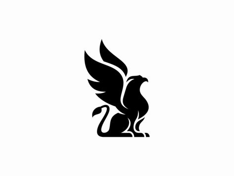 Pheasant Logo Design, Griffin Tattoo, Griffin Logo, Ancient Persian Art, Mystical Tattoos, Eagle Images, 4k Wallpaper Iphone, Tasteful Tattoos, Eagle Logo