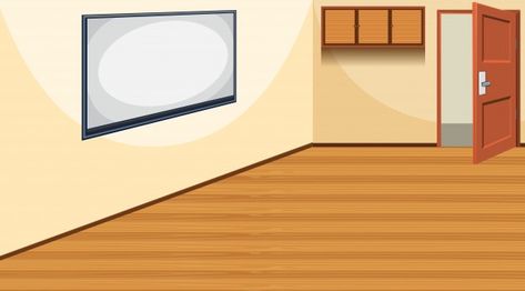 Scene with empty board in the room Free ... | Free Vector #Freepik #freevector #building #cartoon #room #board Building Cartoon, Cartoon Room, Art Birthday Cake, Cartoon Building, Modern Style Living Room, Props Free, Abc Worksheets, Hot Wheels Garage, Episode Backgrounds