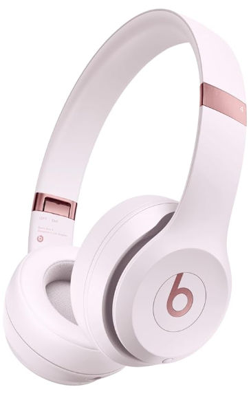 50% OFF!!!UP to 5o Hours a chargeTime...in Colors, BLUE, PINK, GOLD&BLACK, PLAIN BLACK. Beat Solo 4, Headphones Apple, Cloud Pink, Beats Solo, Body Smells, Xmas List, Ear Headphones, Christmas Mom, Beats Headphones