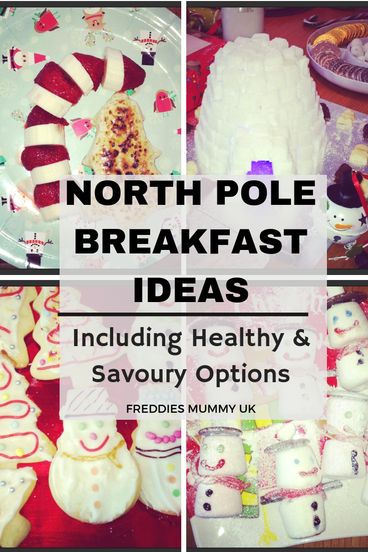 North Pole Breakfast Ideas, Christmas North Pole Breakfast, Santa Pancakes, North Pole Breakfast, Chocolate Santa, Healthy Candy, Christmas Platter, Giant Chocolate, The Elf On The Shelf