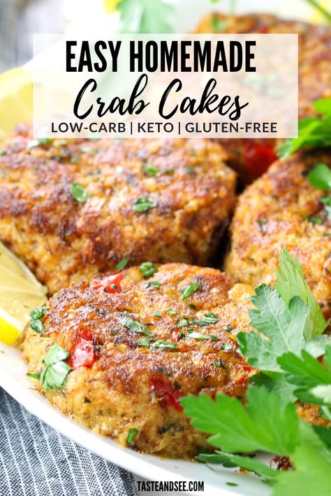 Gluten Free Crab Cakes, Frozen Crab Cakes, Smoked Seafood, Homemade Crab Cakes, Cakes Gluten Free, Canned Crab Meat, Chipotle Mayo, Raw Bar, Seafood Entrees